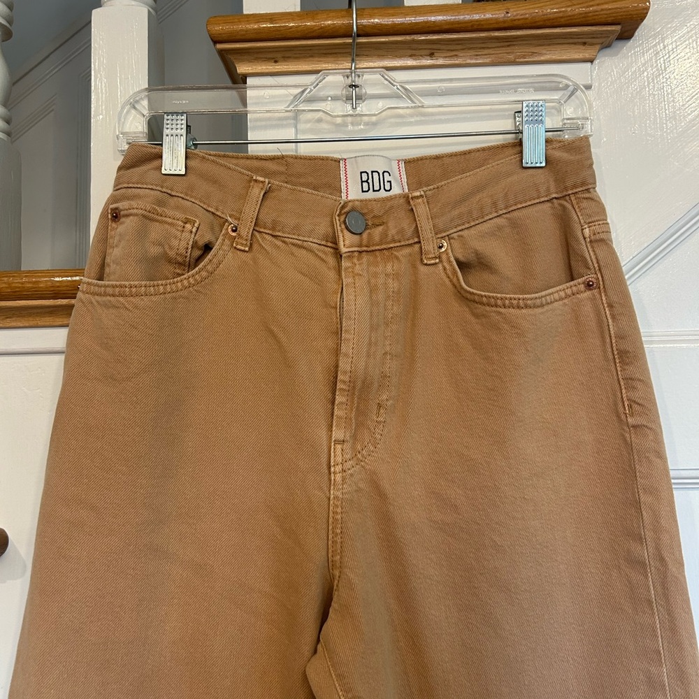 BDG Urban Outfitters Cowboy Jean Straight Leg size 29 sand/tan - Picture 3 of 7